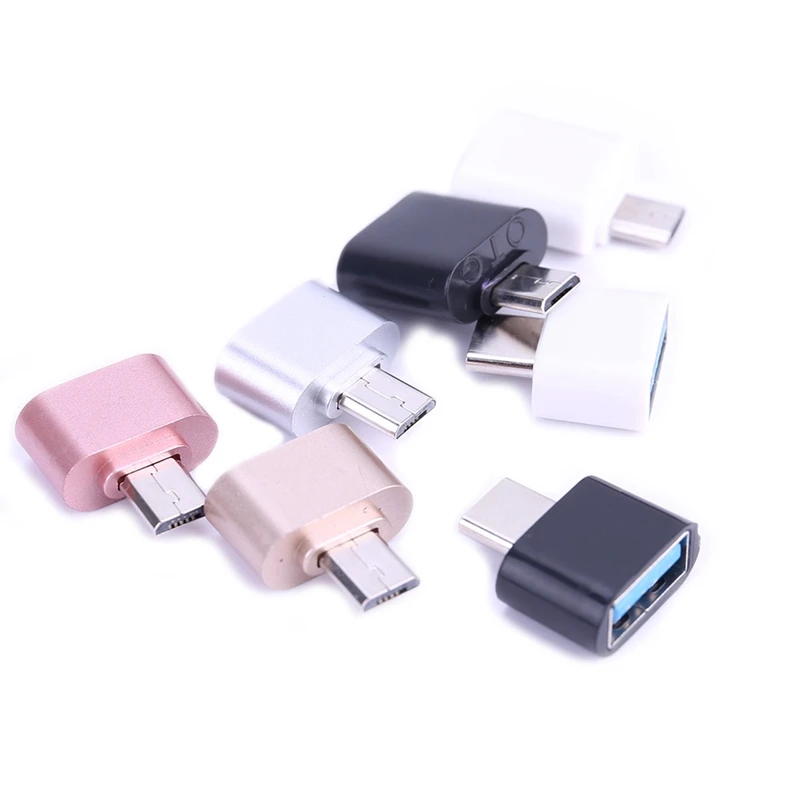 

Micro USB OTG 2.0 Hug Converter Type-C OTG Adapter for Android Phone For Samsung Cable Card Reader Flash Drive OTG Cable Reader