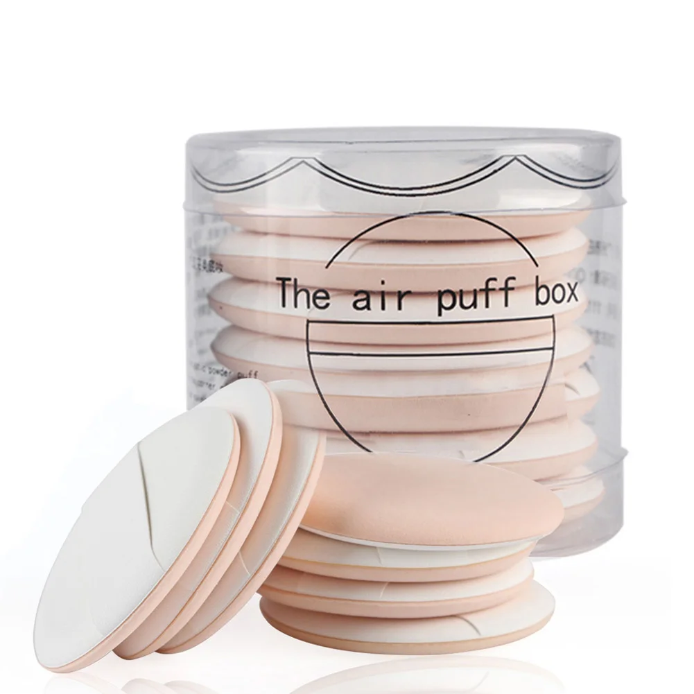 

7Pcs Makeup Foundation Sponge Puff with Box Dry Wet Cosmetic Puff Powder Smooth Beauty For Foundation & Modified Make Up Tool