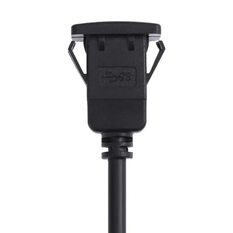 VODOOL 1m/3.3ft Однопортовый USB 3 0 A штекер к USB3.0 гнездо M/F Автомобильная приборная панель