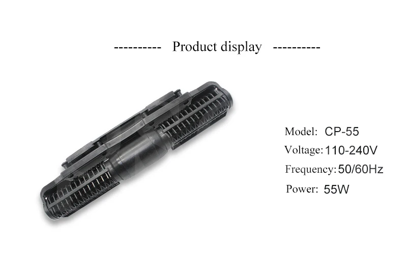 Jebao Jecod CP-25 CP-40 CP-55 CP-15 CP-65 перекрестного течения волна аквариумным насосом 110-240V Новая модель CP40 Big Brother мощнее