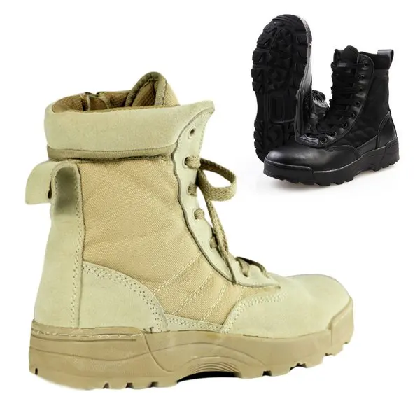 Лидер продаж, зимние спортивные армейские мужские тактические ботинки для пустыни, для активного отдыха, походов, поклонники военного стиля, морские мужские военные ботинки