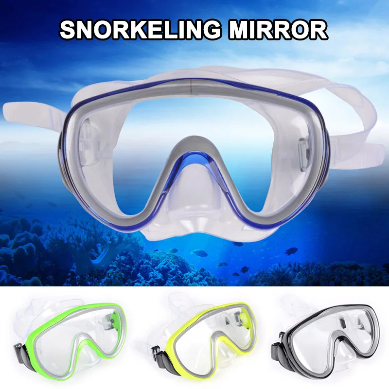 

NEW 16 x 10cm Professional Underwater Diving Mask Swimming Scuba Snorkel Goggles