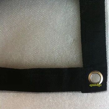 

1.8x1.8m 6'x6' 6x6 Single-layer Black Gauze Net Cloth for light weakening NoSeam