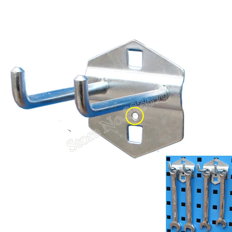 

5Pcs/Set Double Hanging Hooks Hardware Tools for Ratchet Wrenches Length 25 50 75 100 150mm