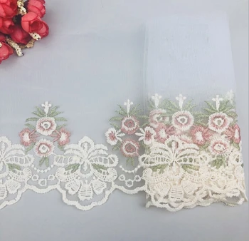 

15Yards Lace Fabric Beautiful Flower Venise Lace Trim Sewing Craft Embroidered Lace For Sewing Decoration