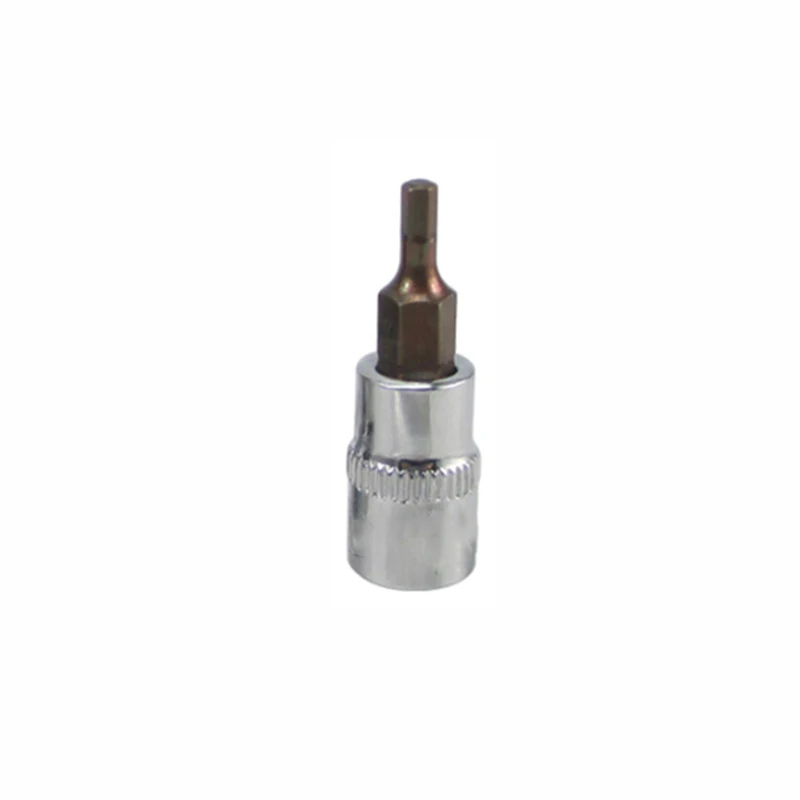

1PC 37mm Length 1/4" Drive Size Hex Allen Key Bit Socket Tools 2mm-7mm Durable