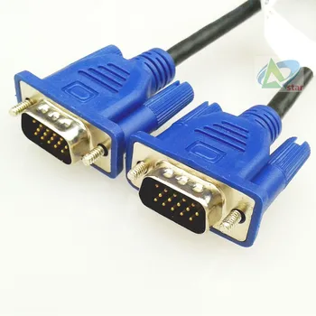 

Projector Extension VGA to VGA Cable with Double Magnets Ring High Premium VGA Black Cabo Male to Male 1.5m