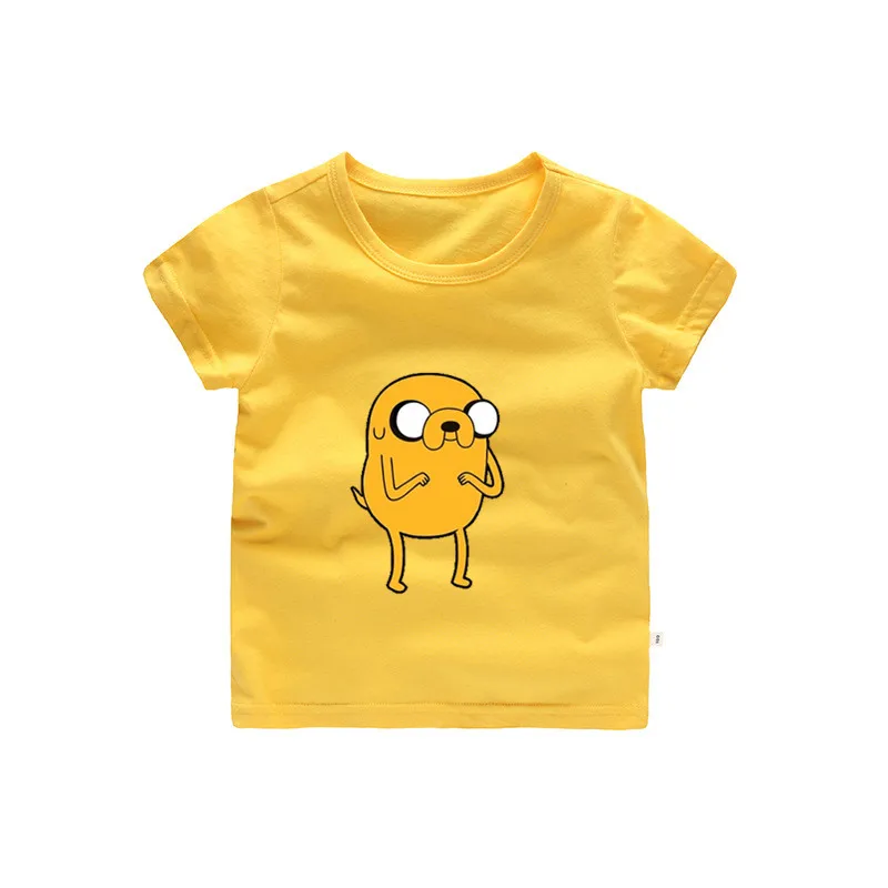 

NEW Adventure Time Finn And Jake Kingdom Funny child T-shirt Kids Baby Summer Cute Clothes Boys Girls Tops T shirt