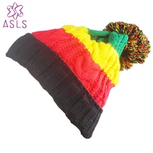 Модный стиль твист цвет зимние трикотажные изделия теплый открытый досуг поперечная шерстяная шапка Горячая