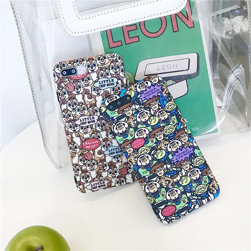 Милая игрушка Базз Лайтер чехол для телефона Apple iphone 8 plus 7 стежка Мягкий силикон imd
