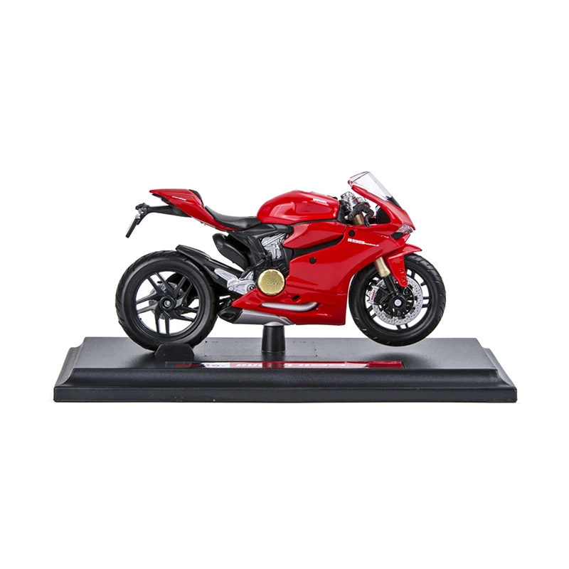 Maisto 1:18 Миниатюрные модели для мотоцикла Ducati 1199 PANIGALE красная литая игрушечная