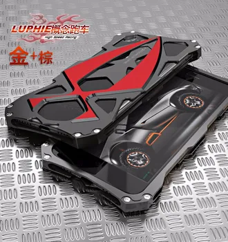 

Luphie Brand Original Design Concept sports car Heavy Dust Metal Aluminum protect phone case cover for iphone 6 6s 7 8 plus case