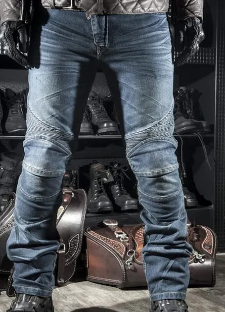 Motorcycle Racing Pants Riding Off-road Trousers Men's Slim Pants Motobiker Trousers classic pants