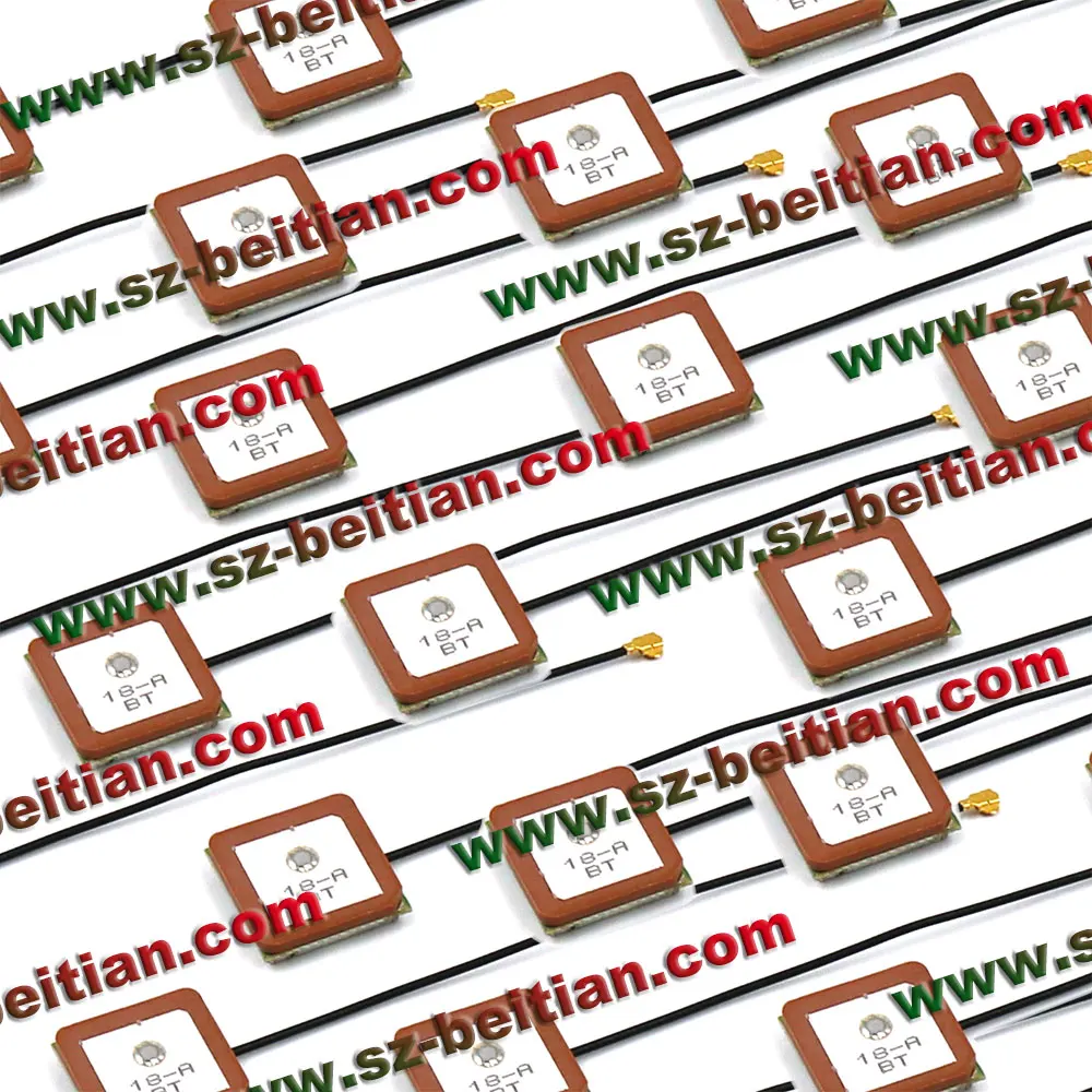 BEITIAN 28db IPEX gps ГЛОНАСС активная Внутренняя антенна 18*18*5 мм 5 шт. BT-18A