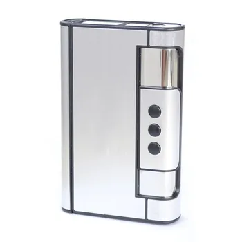 

New 2in1 Cigarette Lighter Case 2 in 1 Automatic Dispensing Cigarette Case Holder Building Windproof Jet Torch Lighter