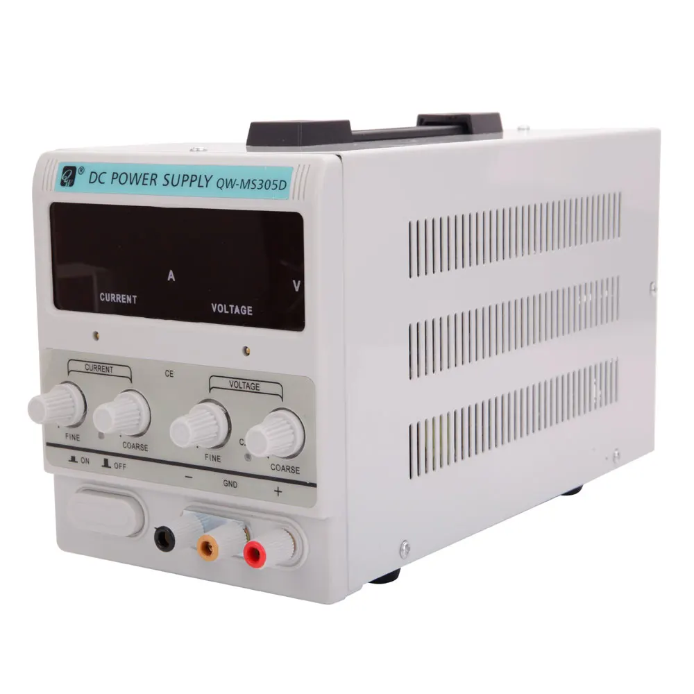 

QW-MS305D 30V 5A Adjustable DC Stabilizer Power Supply (US Standard)