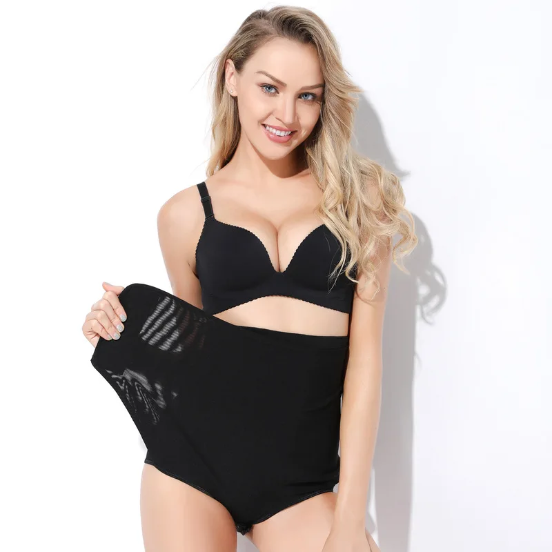 Women High Waist Shapewear Control Pants slimming belt belly tummy