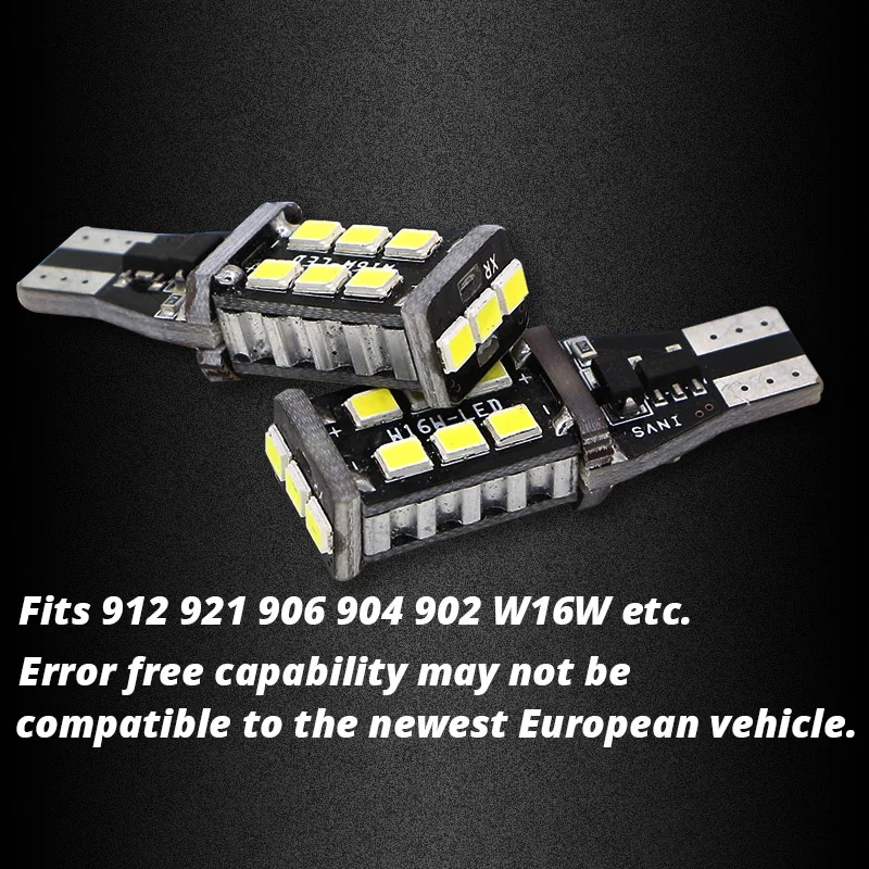 Edislight Canbus 921 T15 T10 800LM светодиодный лампы резервные Обратный Свет для 2010- Ford F150 F250 побег экспедиция Focus Fusion