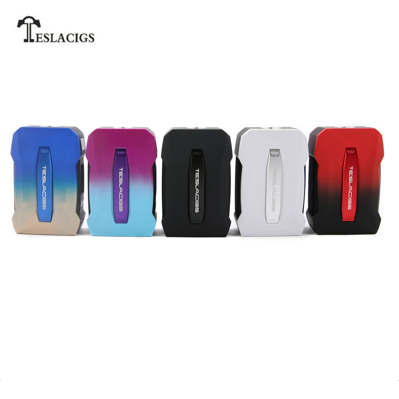 

Original Tesla WYE II 2 TC Box Mod Dual 18650 Battery 215W E-Cigarette Vape Mods For 510 Thread Resin Tank