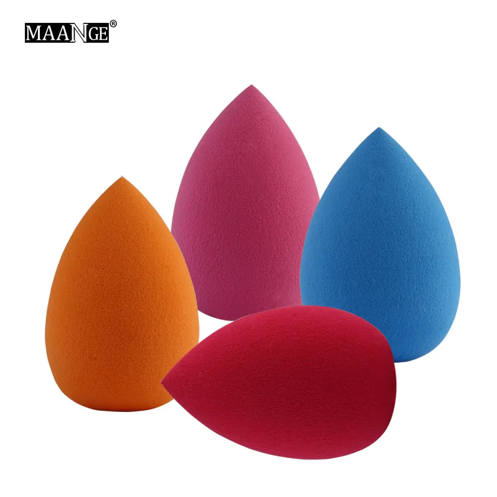 

ESSANCEYA New 1/2pcs Makeup Cosmetic Puff Soft Sponge Make up Sponge Foundation Face Powder Puff Water Drop Sponges for Make-up