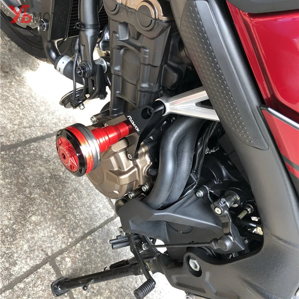 Новые вспышки Мотоцикл с ЧПУ слайдеры рамы ползунок протектор Подходит для Honda CB 650F CBR 650F 650R CB650F