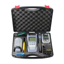 Практичный оптоволоконный FTTH Набор инструментов AUA-60S волоконный Кливер оптический измеритель мощности 3-5 км Визуальный дефектоскоп тестер поставщик