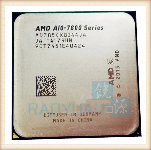 AMD A10 7800 Series A10-7850K A10 7850 A10 7850K 3.7 GHz Quad-Core CPU Processor AD785KXBI44JA Socket FM2+ AMD A10 7800 Series A10-7850K A10 7850 A10 7850K 3.7 GHz Quad-Core CPU Processor AD785KXBI44JA Socket FM2+