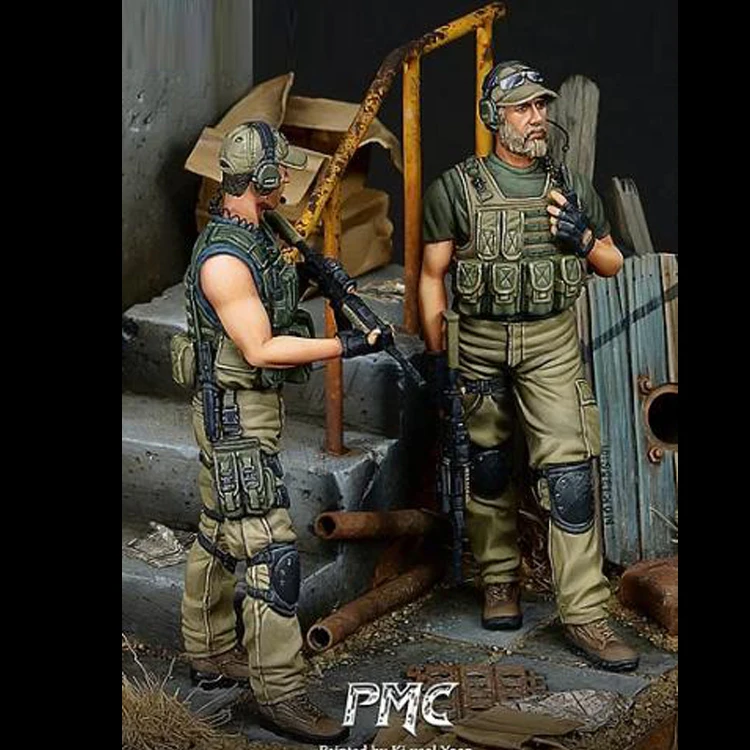 1/35 PMC полимерная модель солдата GK военная тема современный разобранный и