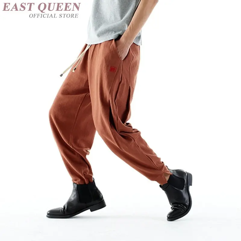 Men pants linen bruce uniform kungfu pants FF816