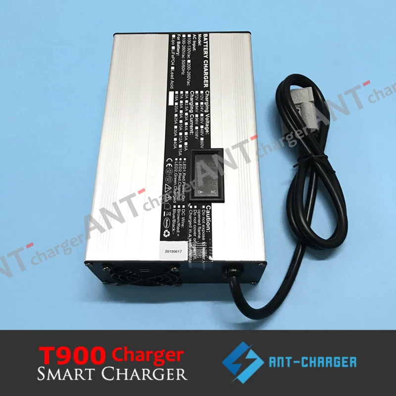 Customized 900W 10.95V 40A 3s LiFePO4 LFP LFE LiFe Battery Pack Smart Charger with Display (2)