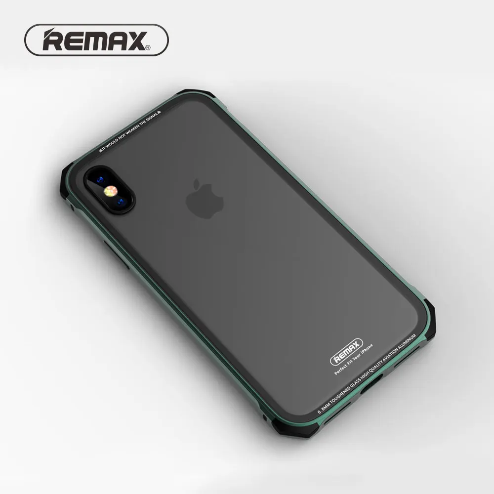 REMAX Tempered Glass Case for IPhone X Anti knock Hard