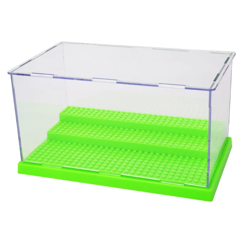 Display Case Box Dustproof ShowCase For Blocks Building Blocks Bricks Toy 3