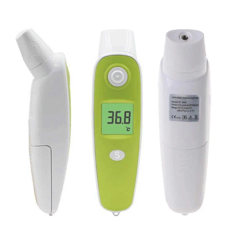 Baby Digital IR LCD Infrared Dual Mode Forehead and Ear Adult Body Thermometer