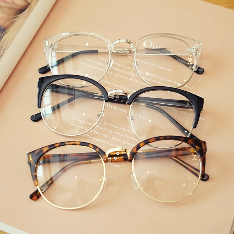 cheap-Brand-Fashion-Metal-Glasses-Frame-Retro-Woman-Men-Reading-Glass-Frame-UV-Protection-Clear-Lens (3)