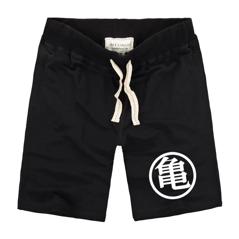 item01 - black Мужские шорты, комбинезон с принтом Dragon Ball Z, костюм Vegeta, повседневные летние новые пляжные шорты для мужчин, шорты Goku GUI KAME, 7 цветов - Цвет: item01 - black