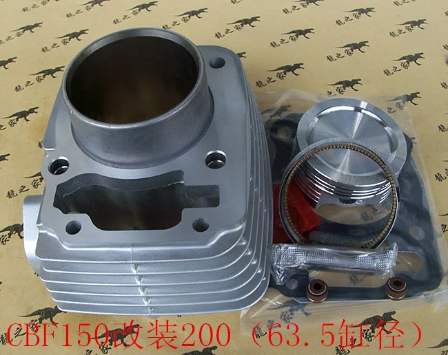 

Engine Parts Motorcycle Cylinder Kit With Piston Pin For Honda XR150 CBF 150 CBF150 Upgrade CBF200 XR200 CF 200