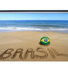 Brasil Футбол поле фон тропических песчаный пляж фоны Приморский спортивные соответствовать фотографии фон