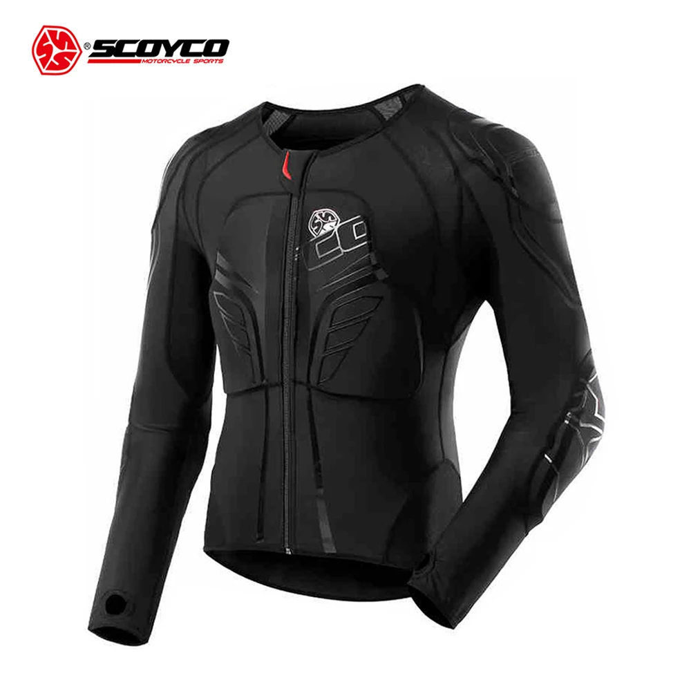 

SCOYCO Motorcycle Jacket Motocross Protection Protective Gear Motocross Armor Racing Body Armor Moto Jacket Black Moto Armor