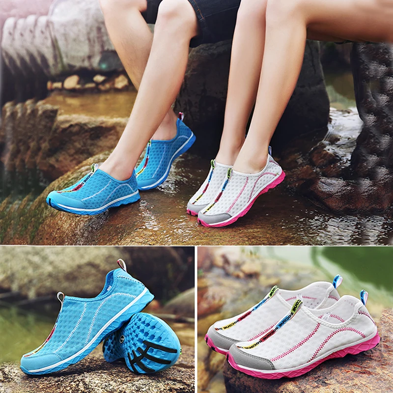 Aqua Shoes Men and Women Water Sports Shoes Quick Drying Lightweight Breathable Surfing Shoes Beach Activities Shoes