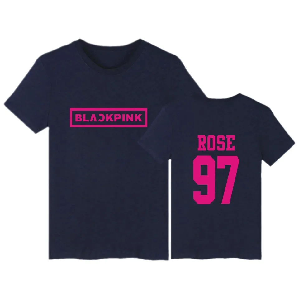 

kpop man/women t-shirt blackpink t shirt fitness hip hop men summer short sleeve plus size k-pop clothes xxxxl