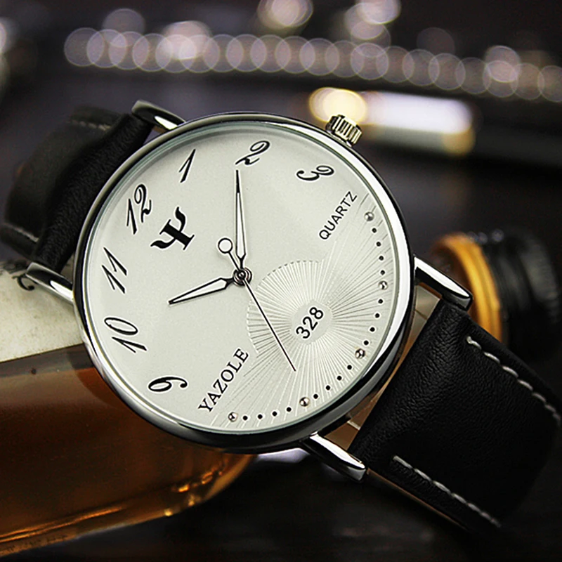 Часы yazole Новые Лучшие брендовые светящиеся наручные часы модные мужские часы мужские водонепроницаемые спортивные часы Relojes Hombre Saat