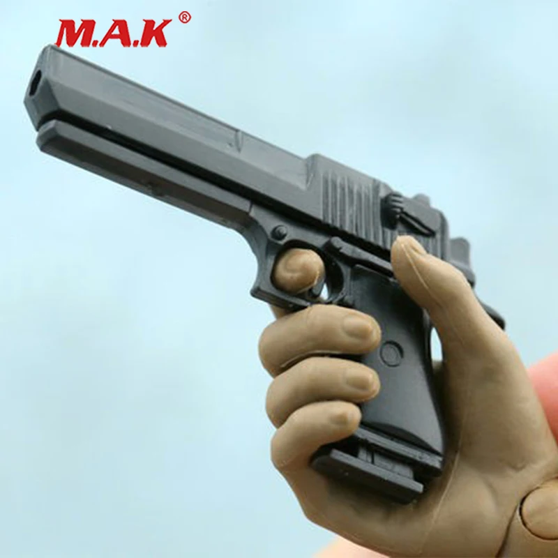 

1/6 scale action figure weapon accessories mini 4D assembling desert eagle pistol toy gun soldier weapon model cool toys