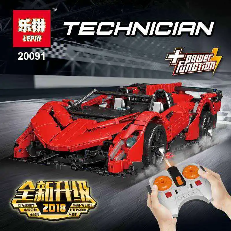 

Presell Lepin 20091 Technic Toys The Legoingly MOC-10559 Veneno Roadster Set Building Blocks Bricks Model Toys Kids Gift
