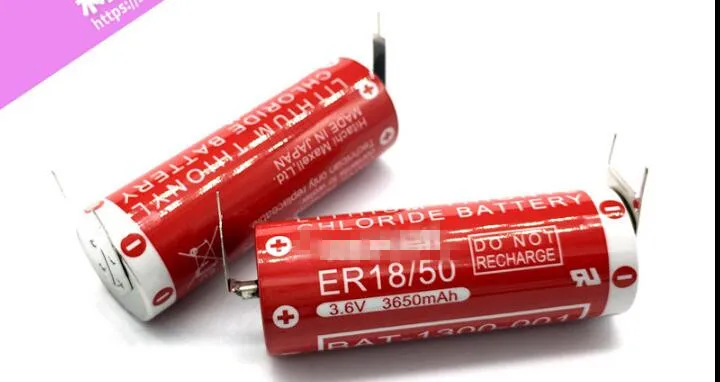 1 шт. ER18/50 3 6 В литиевая батарея PLC промышленная ER18505M/ER18505 счетчика учета воды |