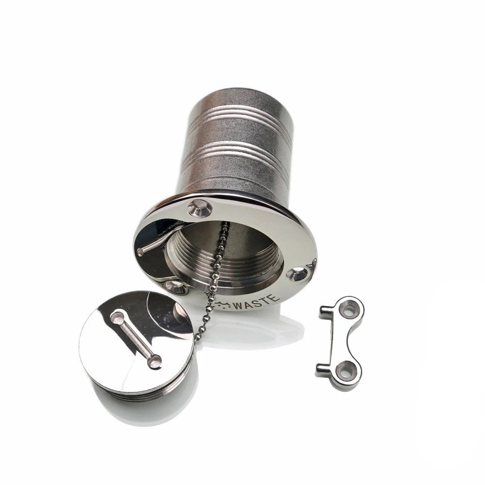 

HCSSZP Marine Boat Hardware Deck Filler AISI 316 Stainless Steel Fuel Water Waste Diesel Gas Fill with Key Cap Free Shipping