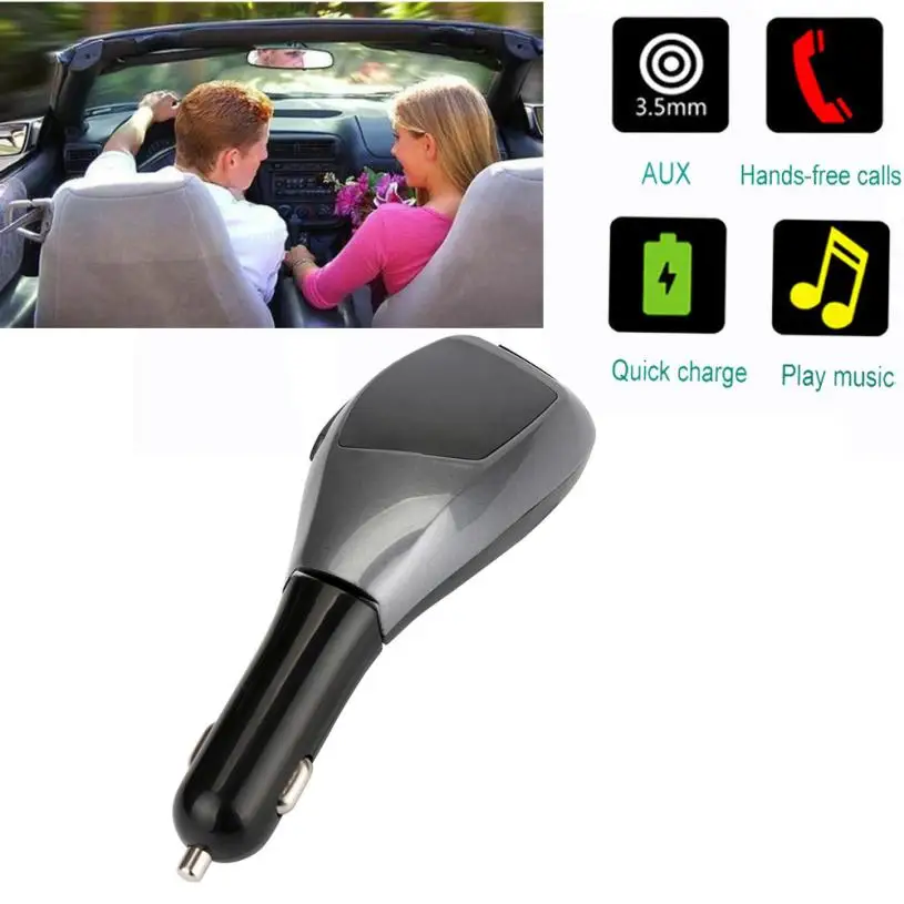 Wholesale Car Styling Car Accessories Wireless Bluetooth LCD MP3 Player