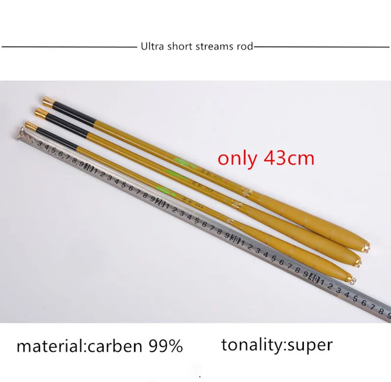 Ultrashort mini portable1.8 6.3 m córrego vara