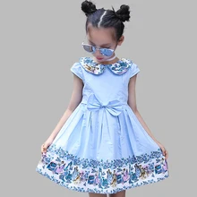 Платье для девочек с цветочным рисунком; сезон лето-весна; праздничное платье для девочек; подростковое платье для девочек 8, 10, 12 лет; Одежда для больших детей; Одежда для девочек