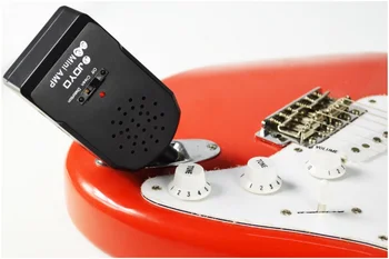 

JA-01 2W Mini portable Guitar Amplifier with Earphone_MP3 Input 3.5mm High Quality Guitar Amplifier with distortion effect