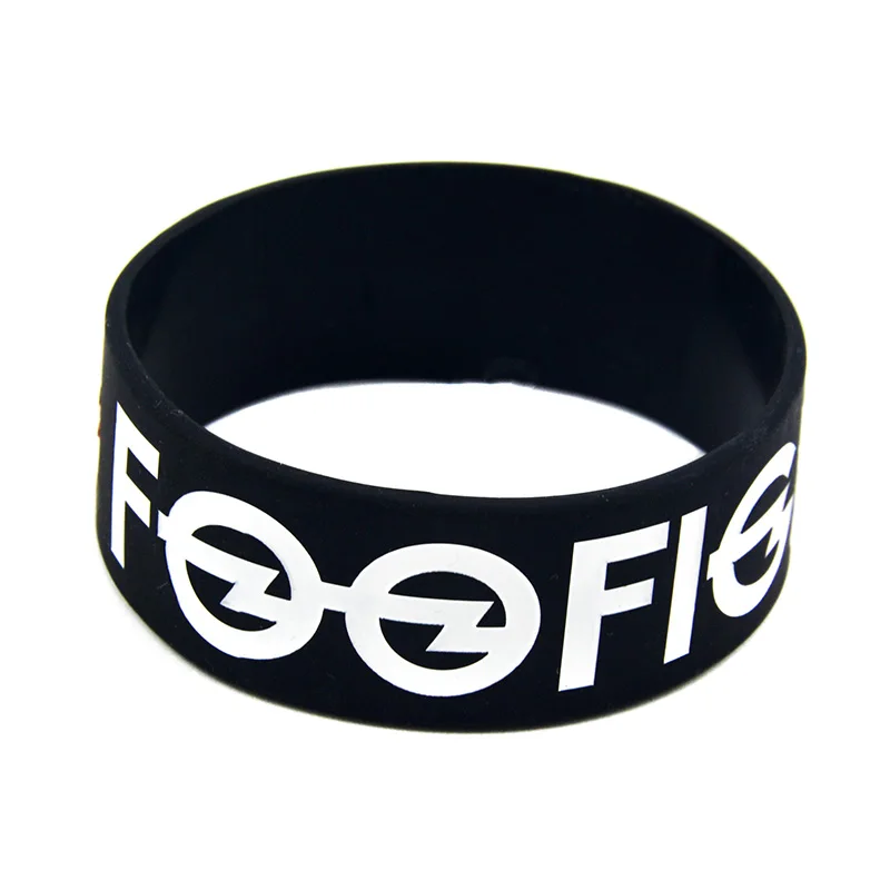 

1PC Foo Fighters Silicone Bracelet For Music Fans Wear This Latex-Free Wristband To Support The One You Love